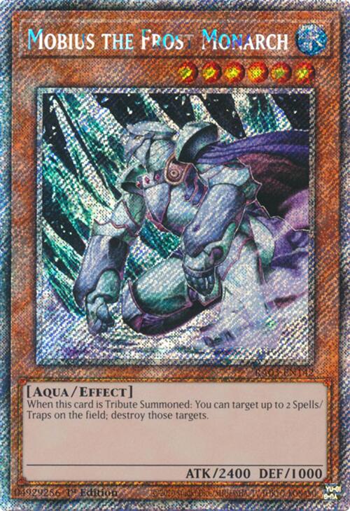 Mobius the Frost Monarch (Platinum Secret Rare) [RA03-EN142] Platinum Secret Rare