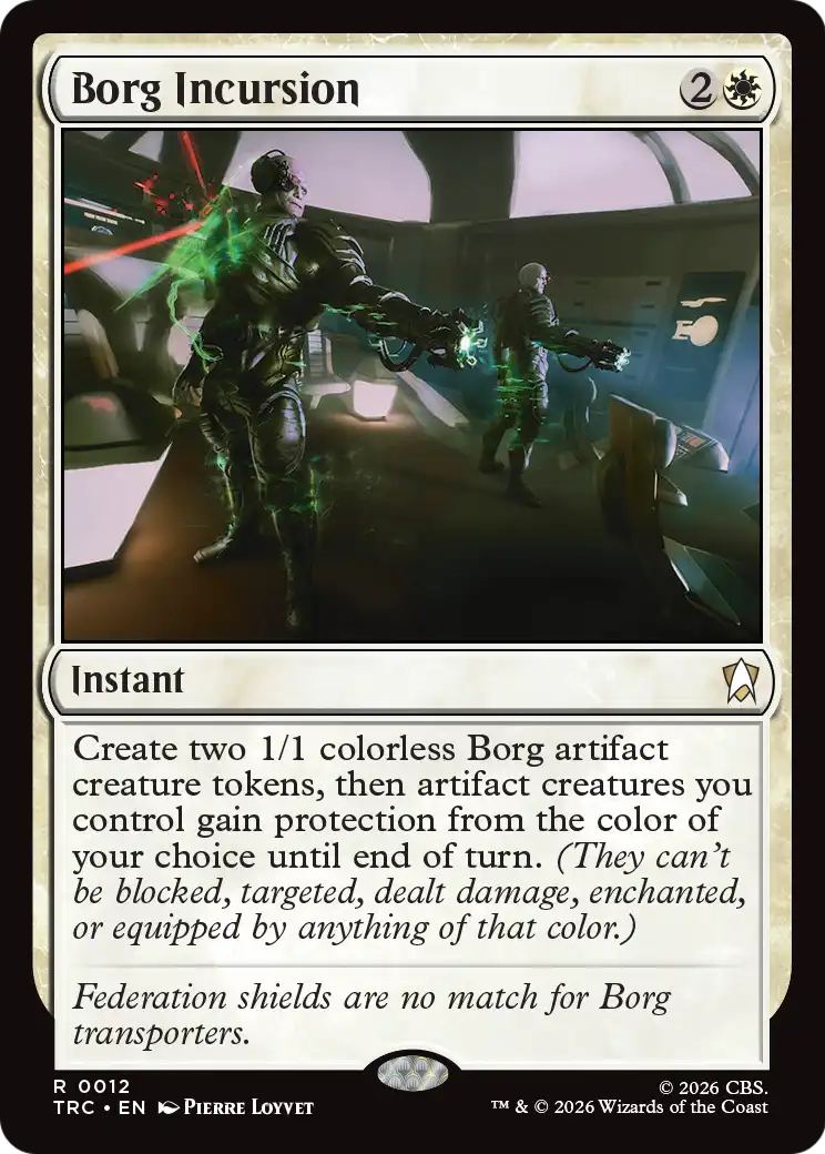 Borg Incursion (Surge Foil) [Star Trek Commander]
