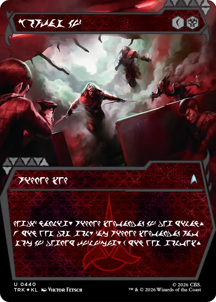 Vengeance Mission (Showcase) (Klingon) [Star Trek]
