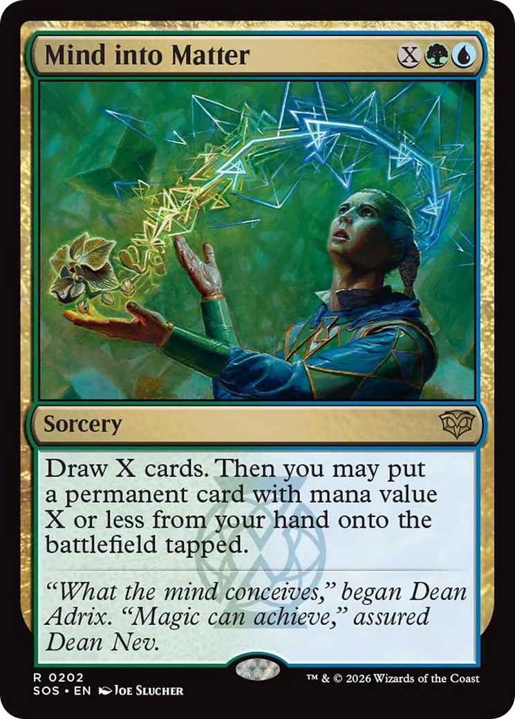 Mind into Matter [Secrets of Strixhaven]