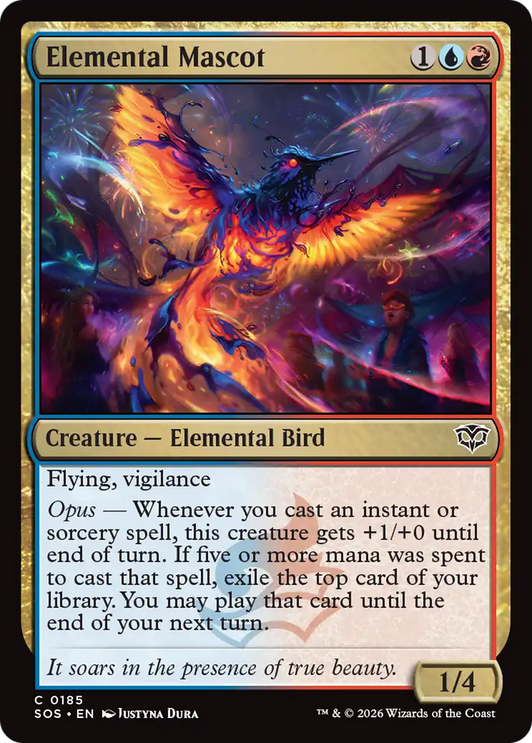 Elemental Mascot [Secrets of Strixhaven]