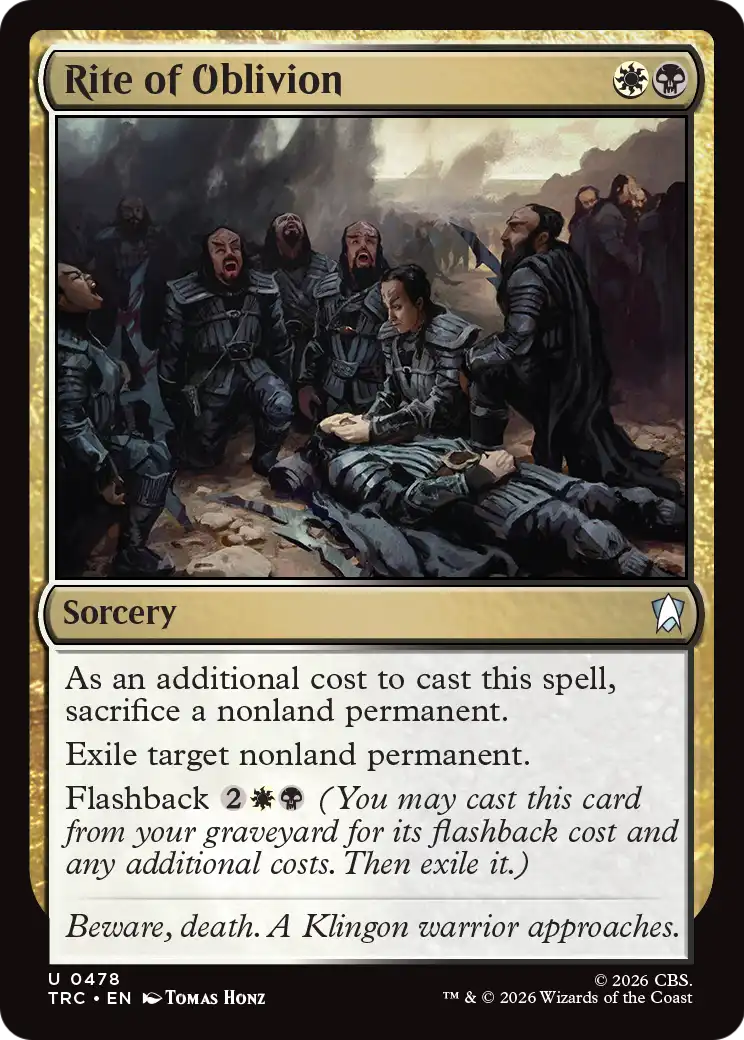 Rite of Oblivion [Star Trek Commander]