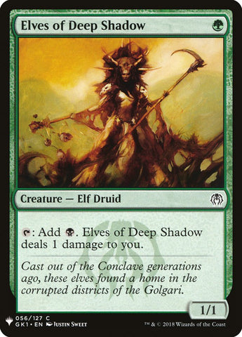 Elves of Deep Shadow [Mystery Booster]
