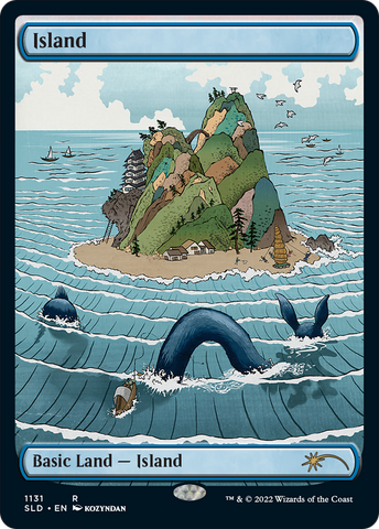 Island (1131) (Full-Art) [Secret Lair Drop Series]