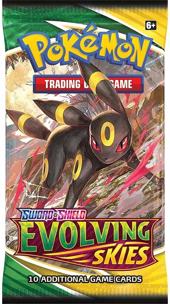 Pokemon Sword & Shield Evolving Skies Booster Pack