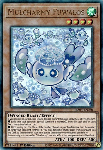 Mulcharmy Fuwalos [RA04-EN050] Prismatic Ultimate Rare