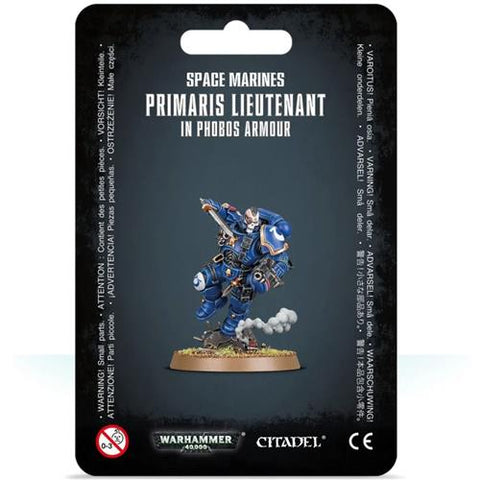 Space Marines Primaris Lieutenant in Reiver Armour