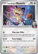 Team Rocket's Meowth (149/182) [Scarlet & Violet: Destined Rivals]