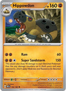 Hippowdon (106/182) [Scarlet & Violet: Destined Rivals]