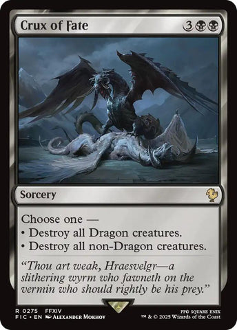 Crux of Fate (Surge Foil) [FINAL FANTASY Commander]