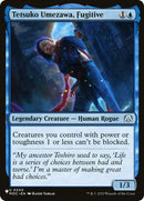 Tetsuko Umezawa, Fugitive (MOC) [The List]