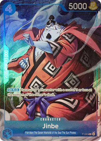 Jinbe (Seven Warlords of the Sea Binder Set) [One Piece Promotion Cards]
