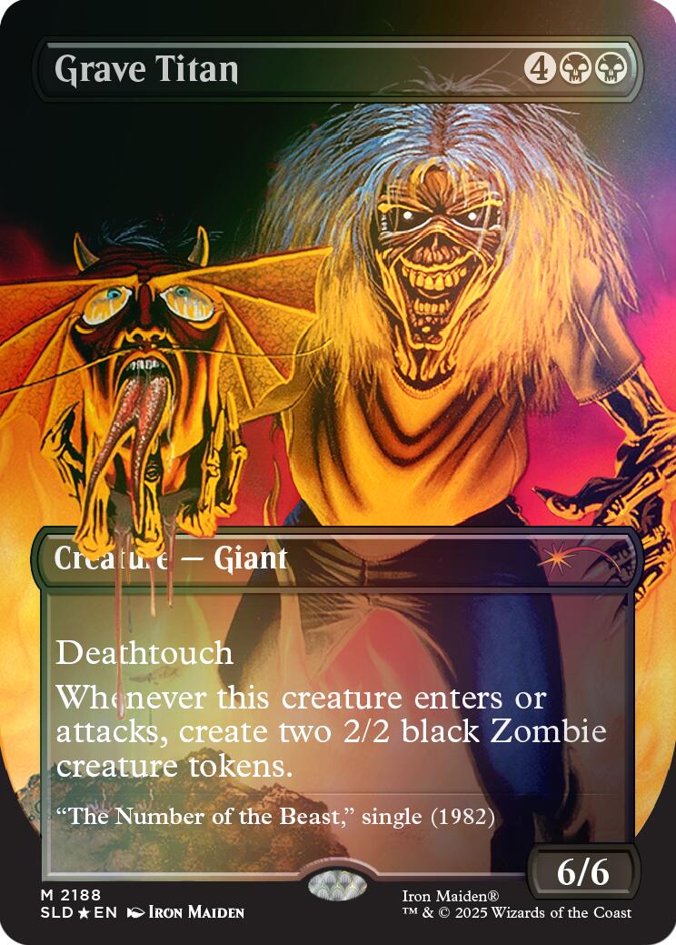 Grave Titan (2188) (Rainbow Foil) [Secret Lair Drop Series]