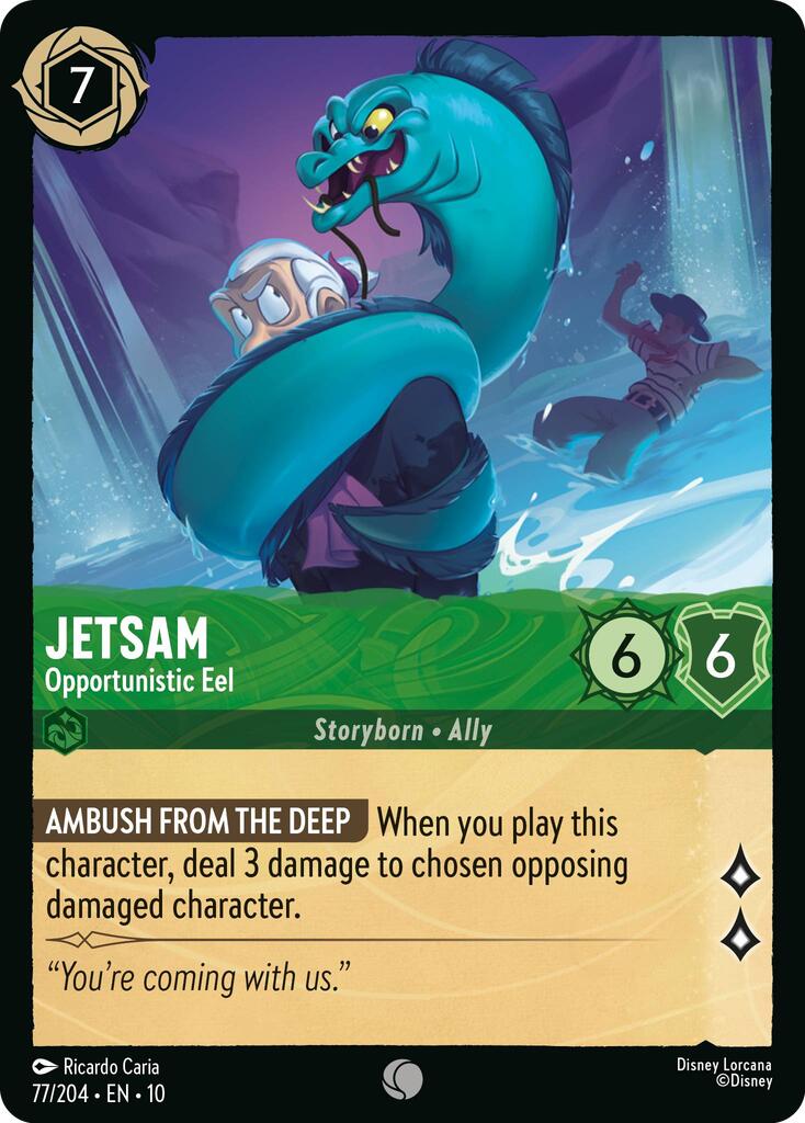 Jetsam - Opportunistic Eel (77/204) [Whispers in the Well]