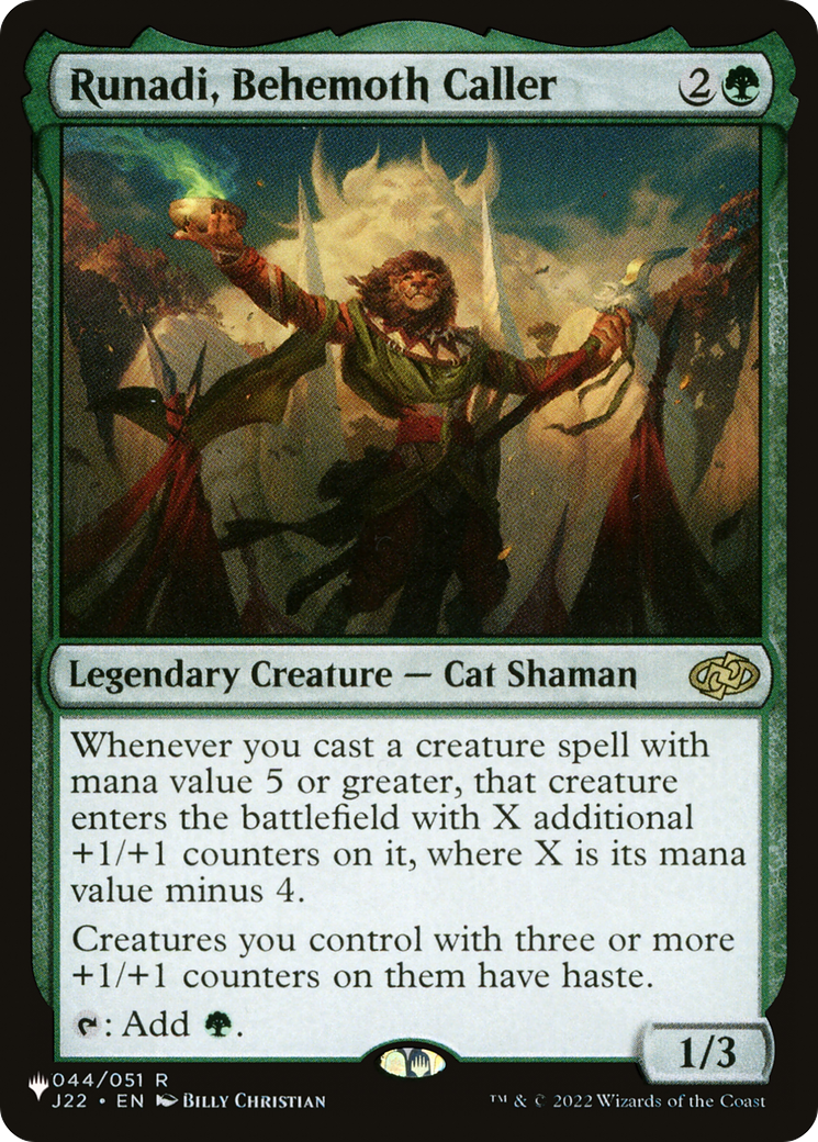 Runadi, Behemoth Caller [The List]