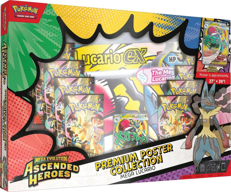 Pokemon Ascended Heroes Premium Poster Collection