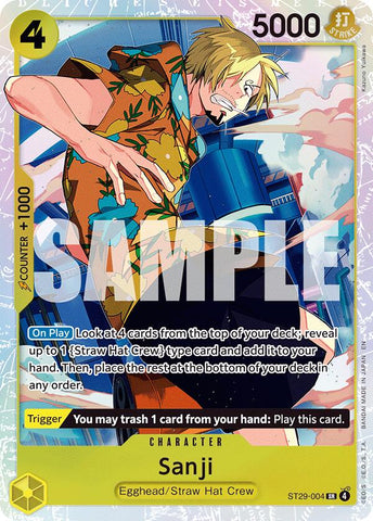 Sanji [Starter Deck: Egghead]