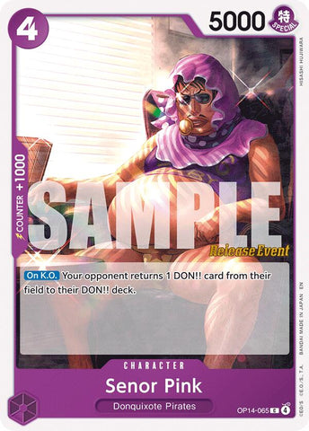 Senor Pink [The Azure Sea's Seven Release Event Cards]