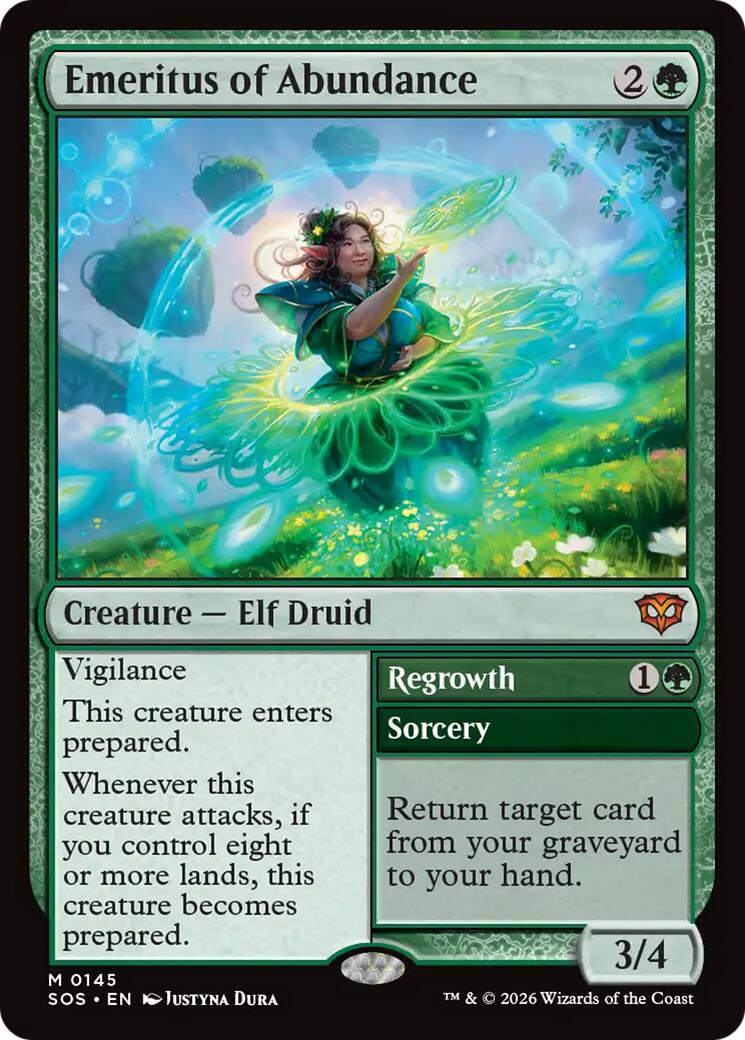 Emeritus of Abundance [Secrets of Strixhaven]