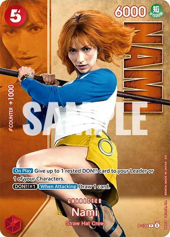 Nami (P-139) (Premium Card Collection -Live Action Edition Vol.2 Straw Hat Crew-) [One Piece Promotion Cards]