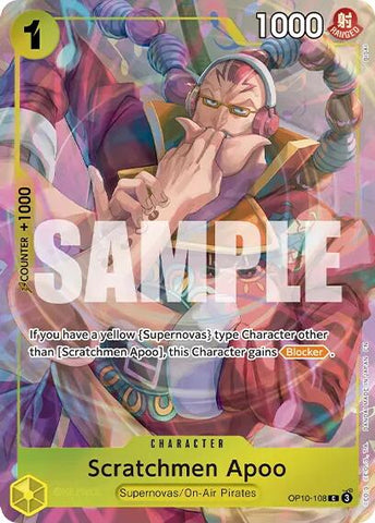 Scratchmen Apoo (Premium Card Collection -Best Selection Vol. 6-) [One Piece Promotion Cards]