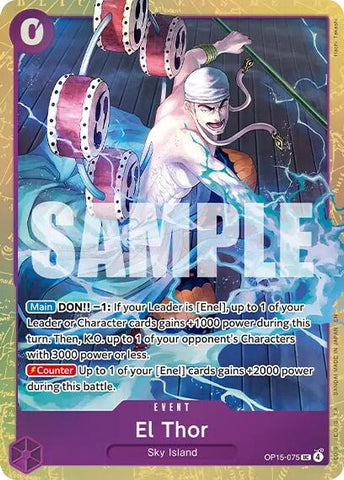 El Thor (Premium Card Collection -Best Selection Vol. 6-) [One Piece Promotion Cards]