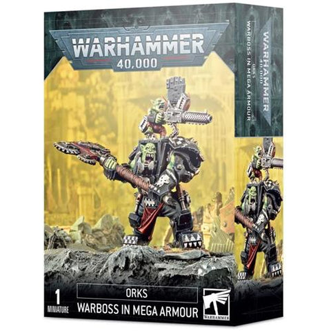 Orks Warboss in Mega Armour