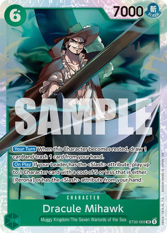 Dracule Mihawk [Starter Deck: GREEN Roronoa Zoro]