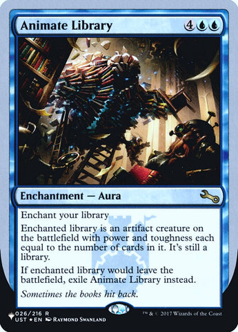 Animate Library (Unfinity Foil Edition) [The List]
