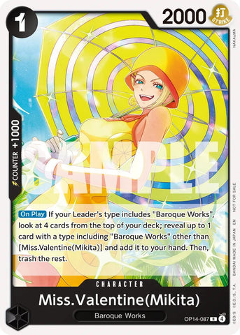 Miss.Valentine(Mikita) (Tournament Pack 2026 Vol. 3) [One Piece Promotion Cards]