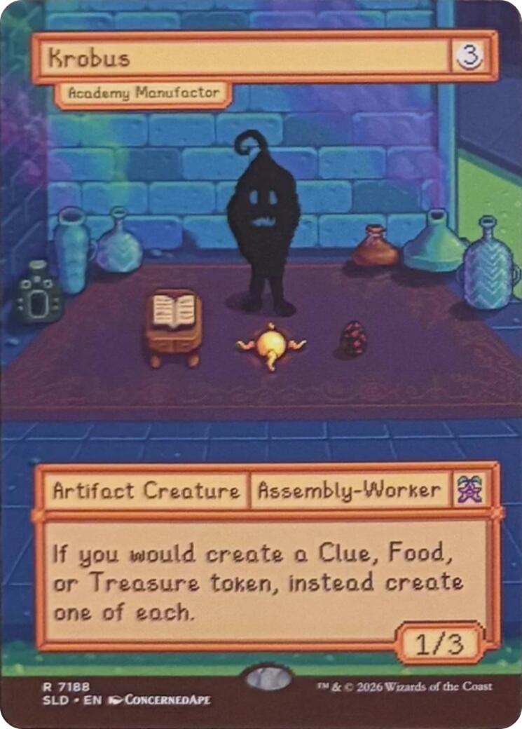 Krobus - Academy Manufactor [Secret Lair Drop Series]
