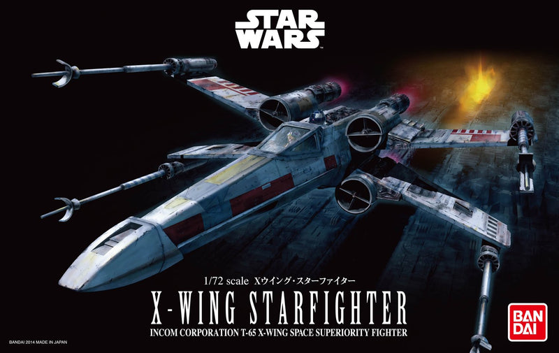 Star Wars Vehicle Model 1/72 X-Wing Starfighter