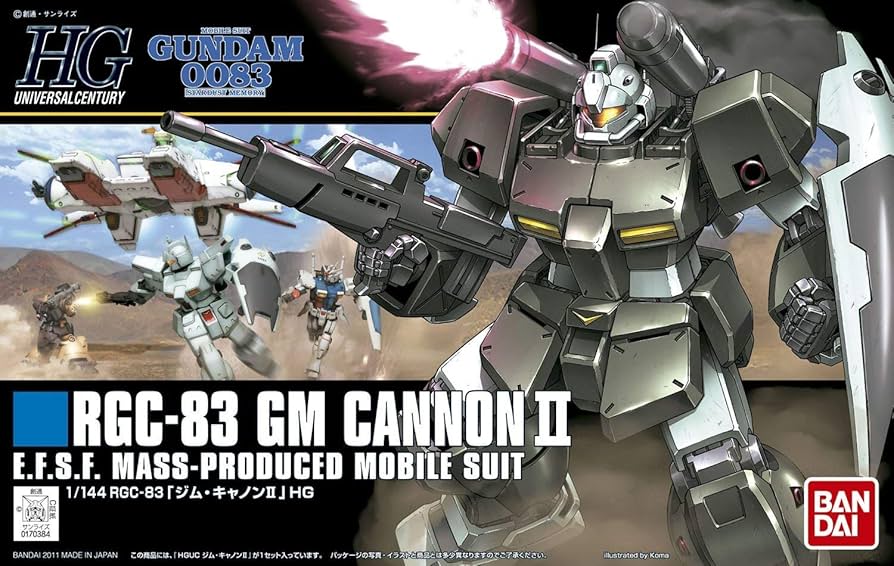 HGUC 1/144 #125 GM Cannon 2