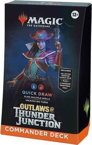 MTG Outlaws of Thunder Junction Commander Quick Draw