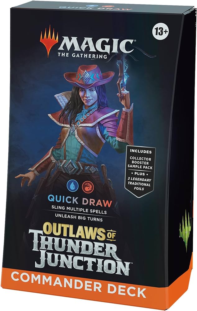 MTG Outlaws Of Thunder Junction Commander Deck - Quick Draw