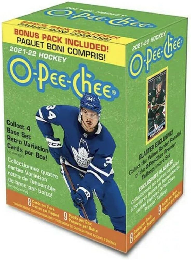 21/22 UD O-Pee-Chee Hockey Blaster