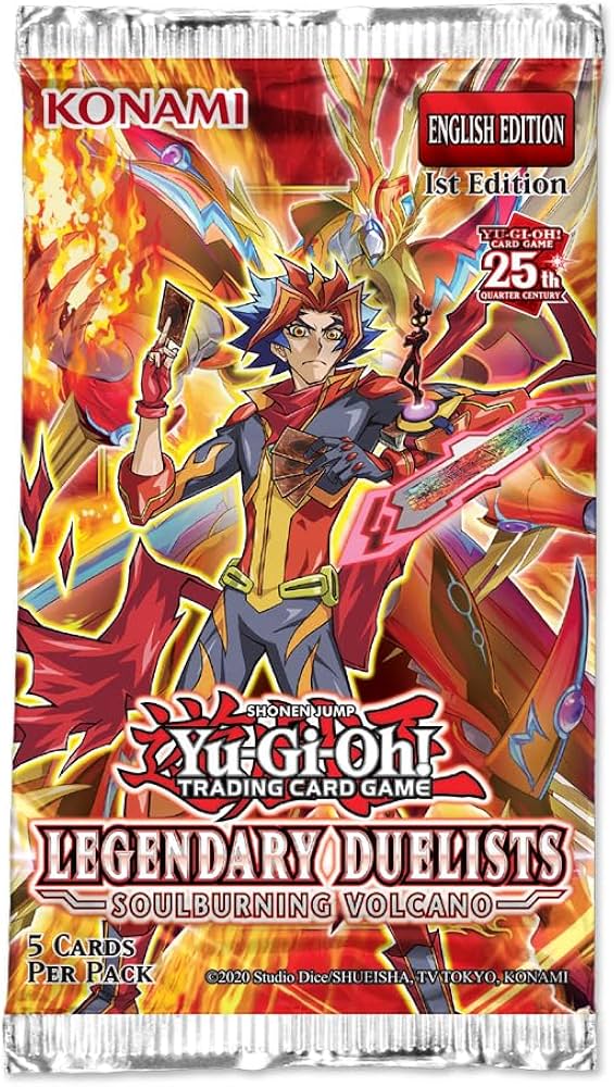 YGO Legendary Duelists: Soulburning Volcano Booster Pack