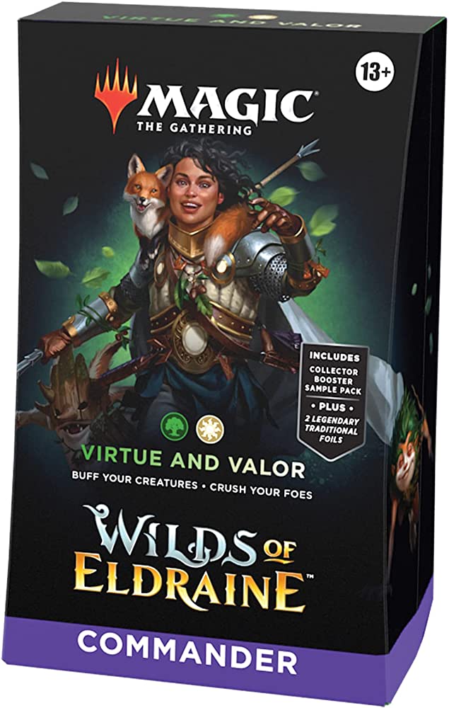 MTG Wilds Of Eldraine Commander Deck - Virtue & Valor