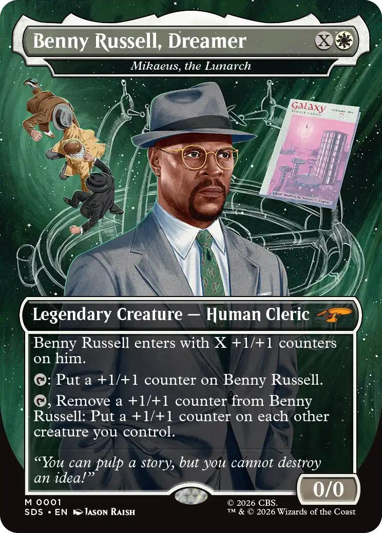 Benny Russell, Dreamer - Mikaeus, the Lunarch (Borderless) [Star Trek: Stardates]