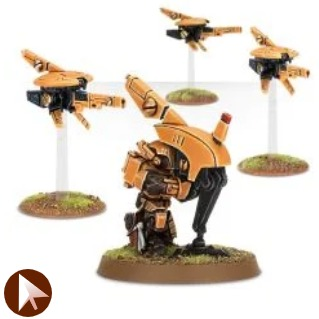 Tau Empire MV71 Sniper Drones & Firesight Marksman