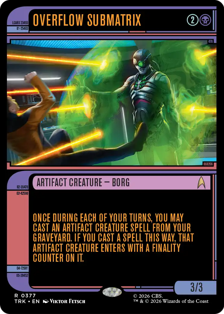Overflow Submatrix (Showcase) [Star Trek]