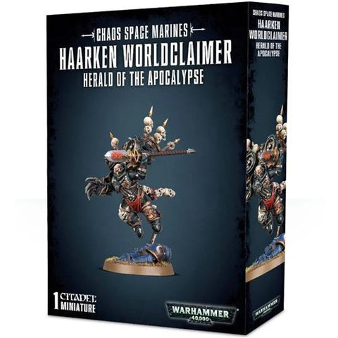 Chaos Space Marine Haarken Worldclaimer, Herald of the Apocalypse