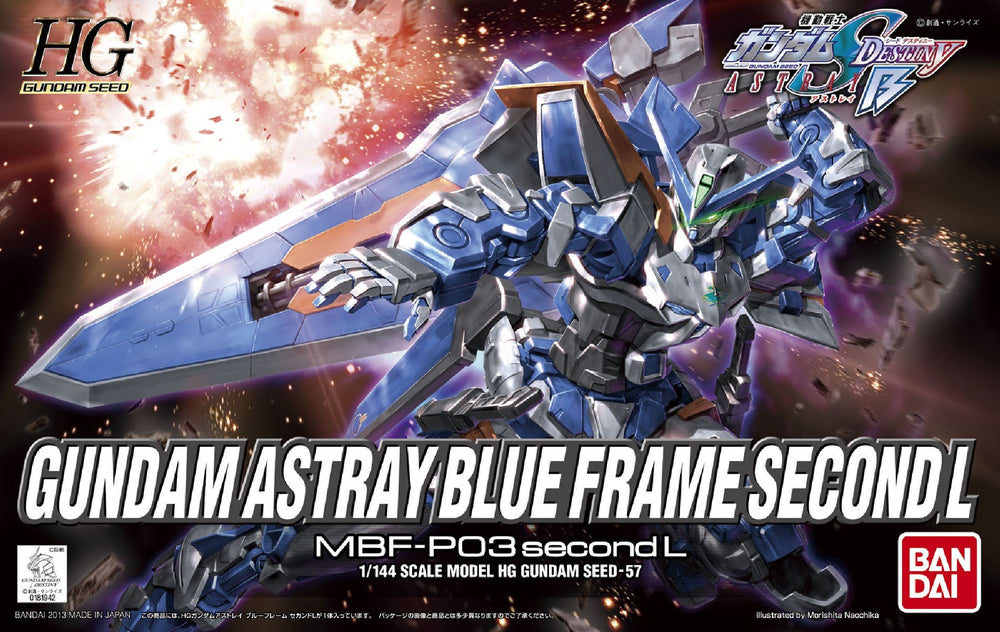 HG Gundam Seed: Gundam Astray Blue Frame Second L