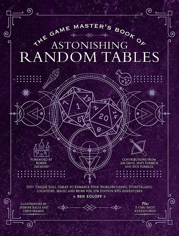Game Master's Book of Astonishing Random Tables