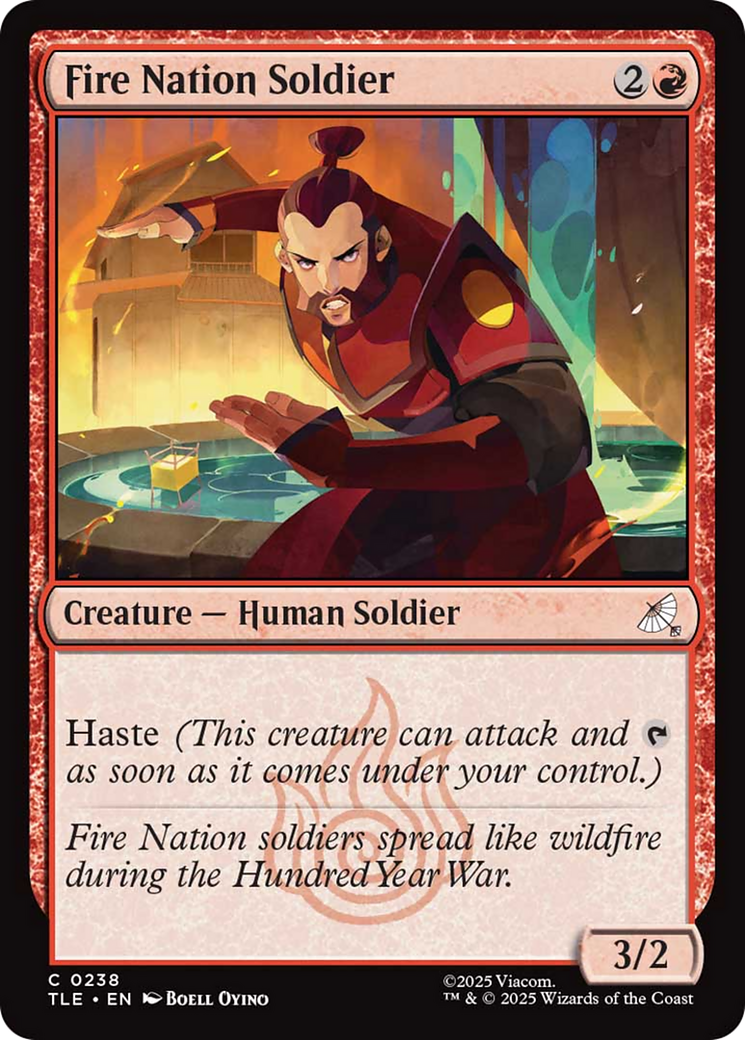 Fire Nation Soldier [Avatar: The Last Airbender: Eternal-Legal]