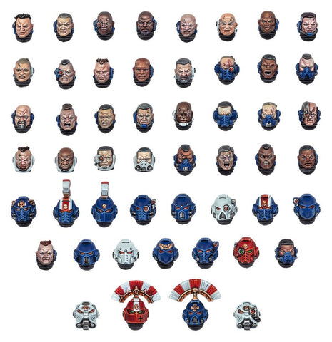 Space Marines Heads