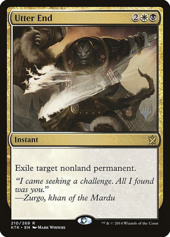 Utter End (Promo Pack) [Khans of Tarkir Promos]