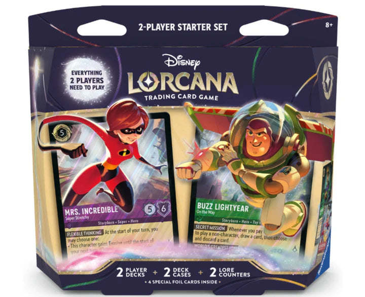 Disney Lorcana Two-Player Starter Deck (Elastigirl Buzz)