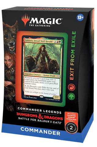 MTG Commander Legends: Battle For Baldur's Gate Deck - Exit from Exile