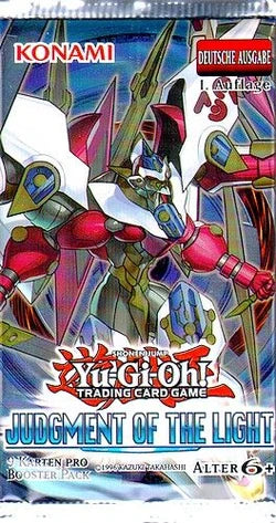 YGO Booster Pack Judgment of the Light Break Apart